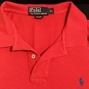 Red Ralph Lauren Polo